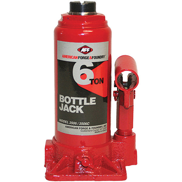 SUREWERX American Forge & Foundry 3506 Heavy Duty Manual Bottle Jack 6 Ton