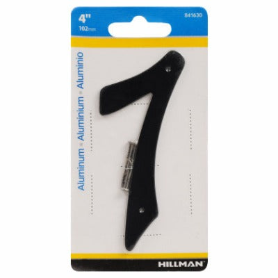 HILLMAN Hillman Fasteners 841630 Black Nail-on House Number 7