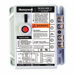 HONEYWELL Honeywell Residential R8184G4009 Cad Cell Relay (45 Sec) Intermittent 120v