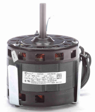 AO SMITH Ao Smith OEV6016 115V 1/6 HP 1000 RPM Motor CCWLE Rotation 1/2 inchesx 2 1/4 inches Shaft REPLACES S1-7966-311P