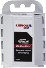 LENOX Lenox 20351GOLD50D Gold 2-Point Titanium Edge Utility Knife Blade (50-Pack)