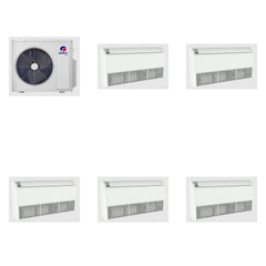 GREE GREE 42000 BTU R-32 21 SEER2 5-Zone Ductless Mini Split Heat Pump System - 9K+9K+9K+12K+12K