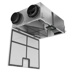 BROAN-NUTONE Broan-Nutone BLP150E75NS-HWF ONE 150 CFM Energy Recovery Ventilator (ERV) Hardwired Interior Door/Trim