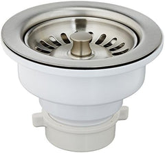 MOUNTAIN PLUMBING PRODUCTS Mountain Plumbing Products MT300/BRS Deluxe Stemball 3-1/2 in. Deluxe Basket Strainer