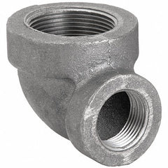 ANVIL Anvil 0300015401 2-1/2 inches x 1-1/2 inches Black Cast Iron Steam 90° Elbow