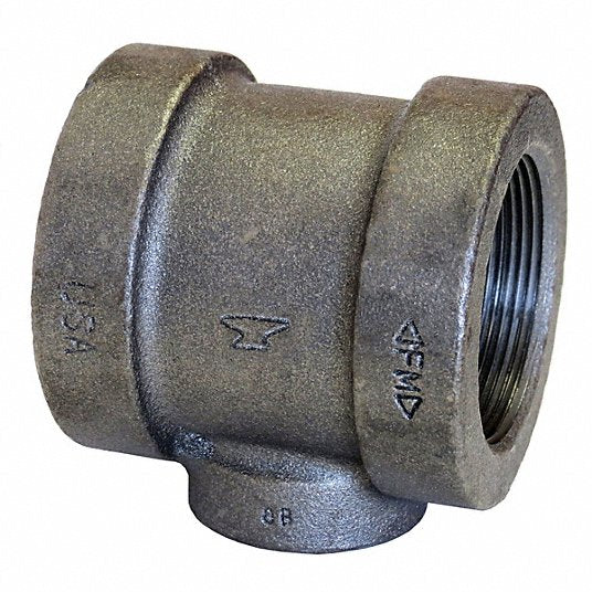 ANVIL Anvil 0300051604 1-1/2 inches x 1 inches x 2 inches Black Cast Iron Steam Reducing Tee