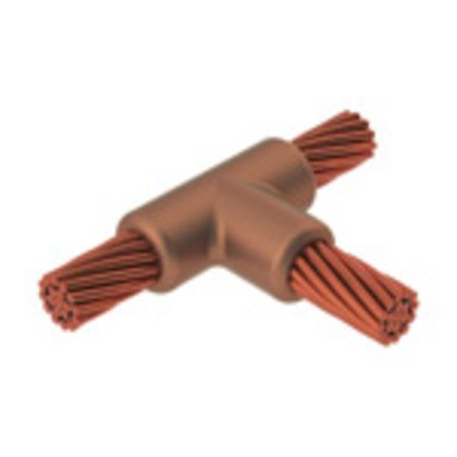 NVENT Erico TAC3D3D Hor Tee Cable Mold 350 kcmil