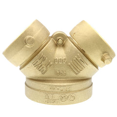 FIRE PROTECTION PROD Fire Protection Prod 09-000-00 Single Clapper Siamese Straight (NST 4 inches x 2-1/2 inches x 2-1/2 inches)