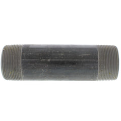 EVERFLOW Everflow NPBL2590 2-1/2 inches x 9 inches Black Steel Nipple