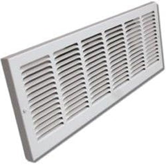 SHOEMAKER MANUFACTURING Shoemaker Manufacturing 1150V-24X8 24 inches x 8 inches Baseboard Return Air Grille