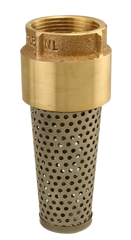 BOSHART Boshart 17YBFV100NL Brass Foot Valve 1 inch
