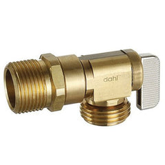 DAHL Dahl 221-64-04 Mini-Ball Angle Hose and Boiler Drain Valve 3/4 in