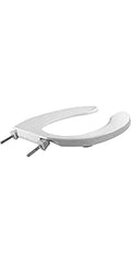 CHURCH Church 255SSC 000 elongated plastic open front toilet seat