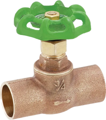 MATCO-NORCA Matco-Norca 201C04LF 201LF 3/4 in. Brass Sweat and Threaded Stop & Waste Valve