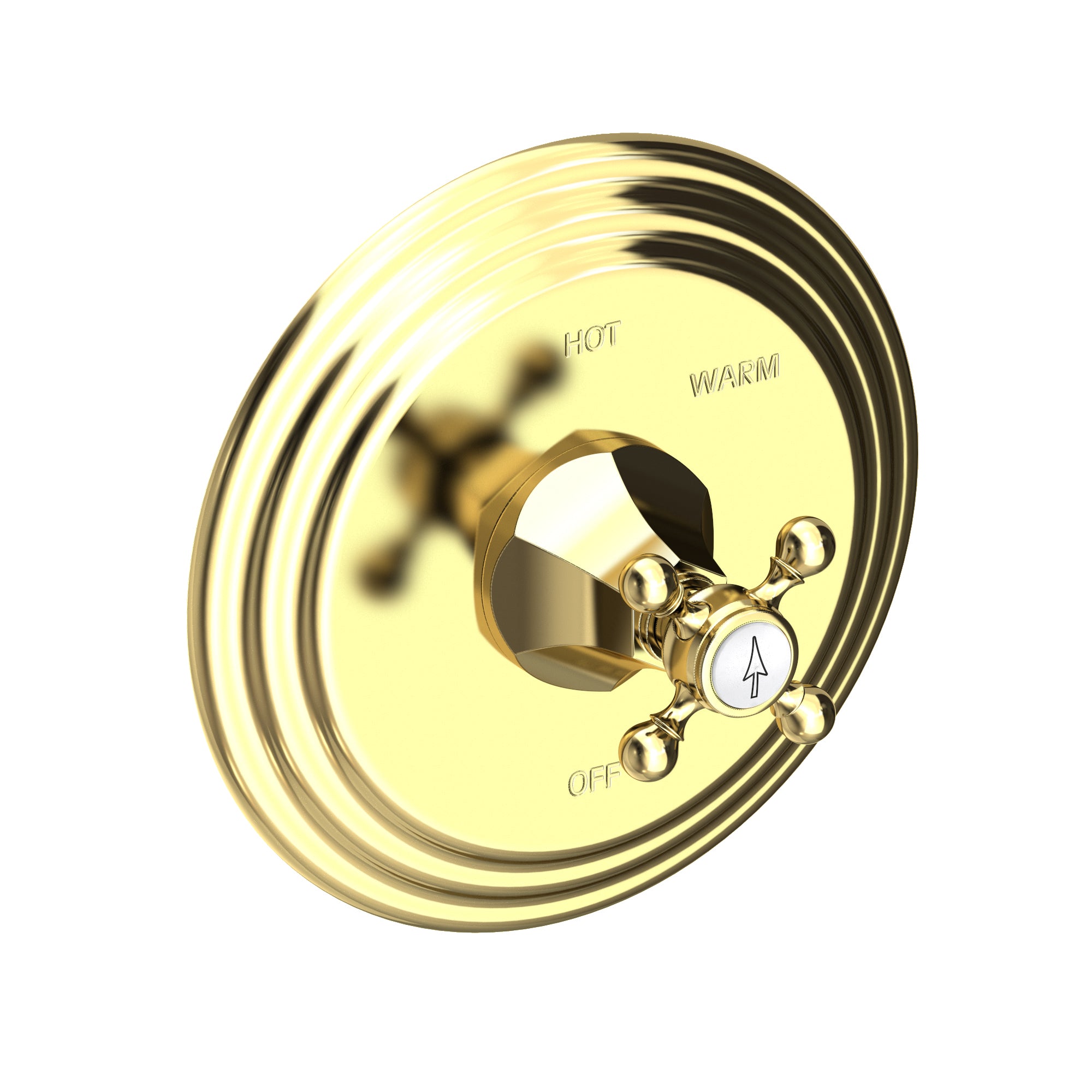 NEWPORT BRASS Newport Brass 4-1224BP/03N Metropole Pressure Balance Valve Trim Arrow Insert 1 Cross