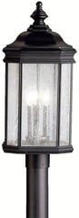 KICHLER Kichler 9918BK Kirkwood Outdoor Post Lantern 3-Light 60W
