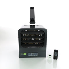 KING ELECTRIC King Electric KB2010-1-ECO2S-PLUS KB Electronic 2-Stage Unit Heater 208V 10Kw 1Ph 24V Control W/Remote Sensor