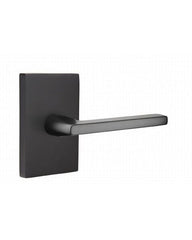 EMTEK EMTEK 5112HLOUS19RH Flat Black Passage Right Hand