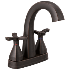 DELTA FAUCET Delta 257756-RBMPU-DST Stryke Two Handle Centerset Bathroom Faucet