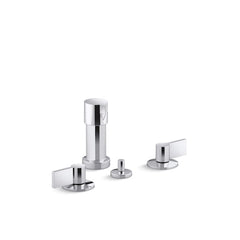 KOHLER Kohler 77983-4-CP Components Widespread Bidet Faucet