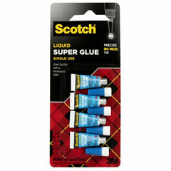 3M 3M MMMAD114 Super Glue Liquid 0.05 Grams (4 Pack) AD114