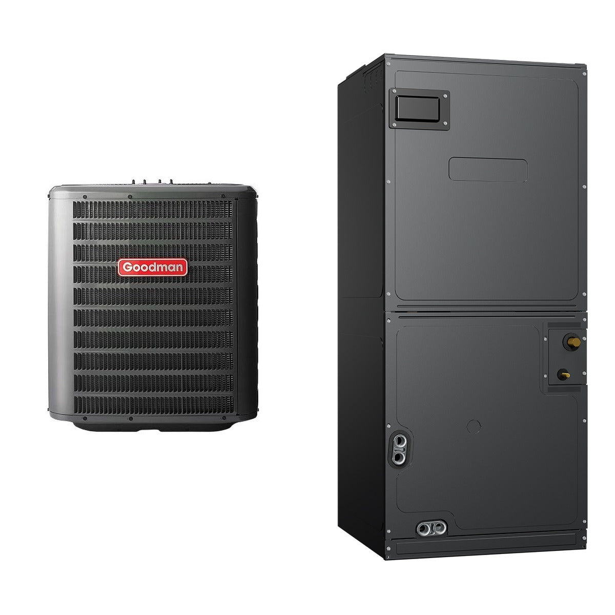 GOODMAN GOODMAN GLZS4BA2410+AMST36CU1300 - 24K BTU Ducted Heat Pump System - R-32