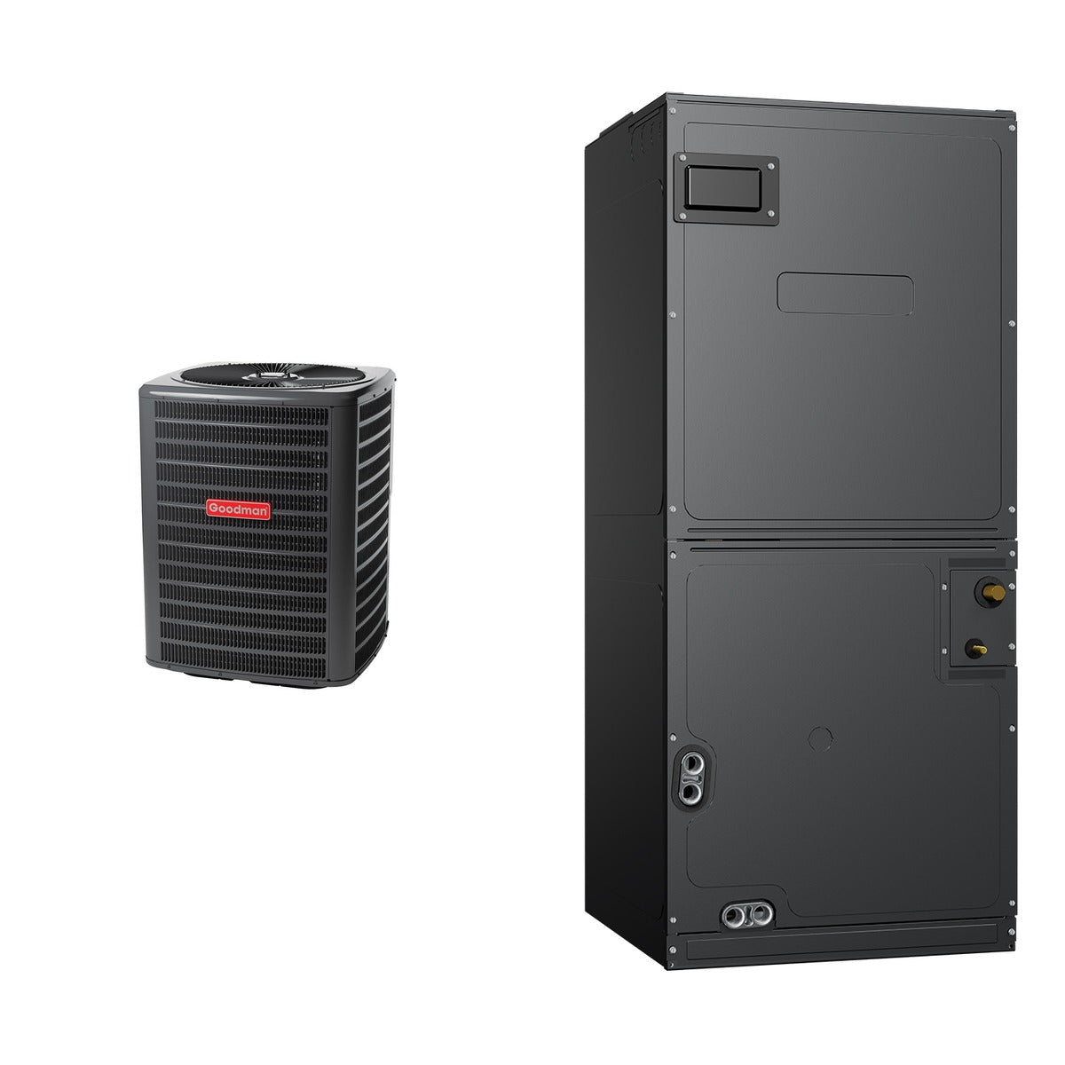 GOODMAN GOODMAN GLZS5BA2410+AMST24BU1300 - 24K BTU Ducted Heat Pump System - R-32