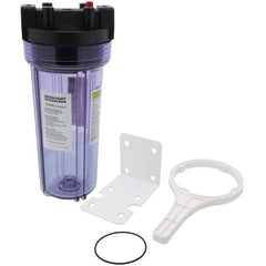 BOSHART Boshart 14FHK-SC-1007SS 10 inches Clear Housing Kit, 3/4 inches Stainless Steel NPT
