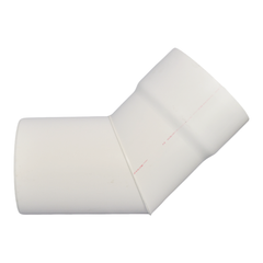 CHARLOTTE PIPE Charlotte Pipe PVC 00323 2600 16 inches DWV 45° Street Elbow (Spigot X Hub)