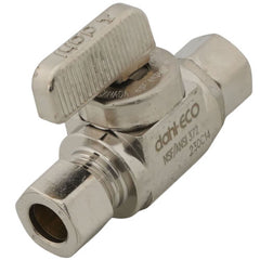 DAHL Dahl 511-41-31 3/8 inches OD Comp. x 3/8 inches OD Comp. Straight Retrofit Supply Stop