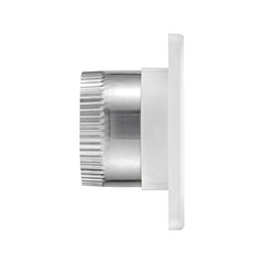 LAMBRO INDUSTRIES Lambro Industries 673W-ML 3 inches White Plastic Mini Louver Vent w/ 3 inches Pipe