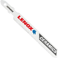 LENOX Lenox 1991608 T-Shank 3-1/2 In. Carbide Grit Edge Jig Saw Blade, Ceramics (3-Pack)