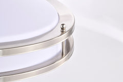 SATCO Satco 62-1641 Glamour LED 32 inches Oval Flush Mount Fixture 62-1881