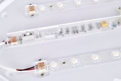 SATCO Satco 62-1641 Glamour LED 32 inches Oval Flush Mount Fixture 62-1881