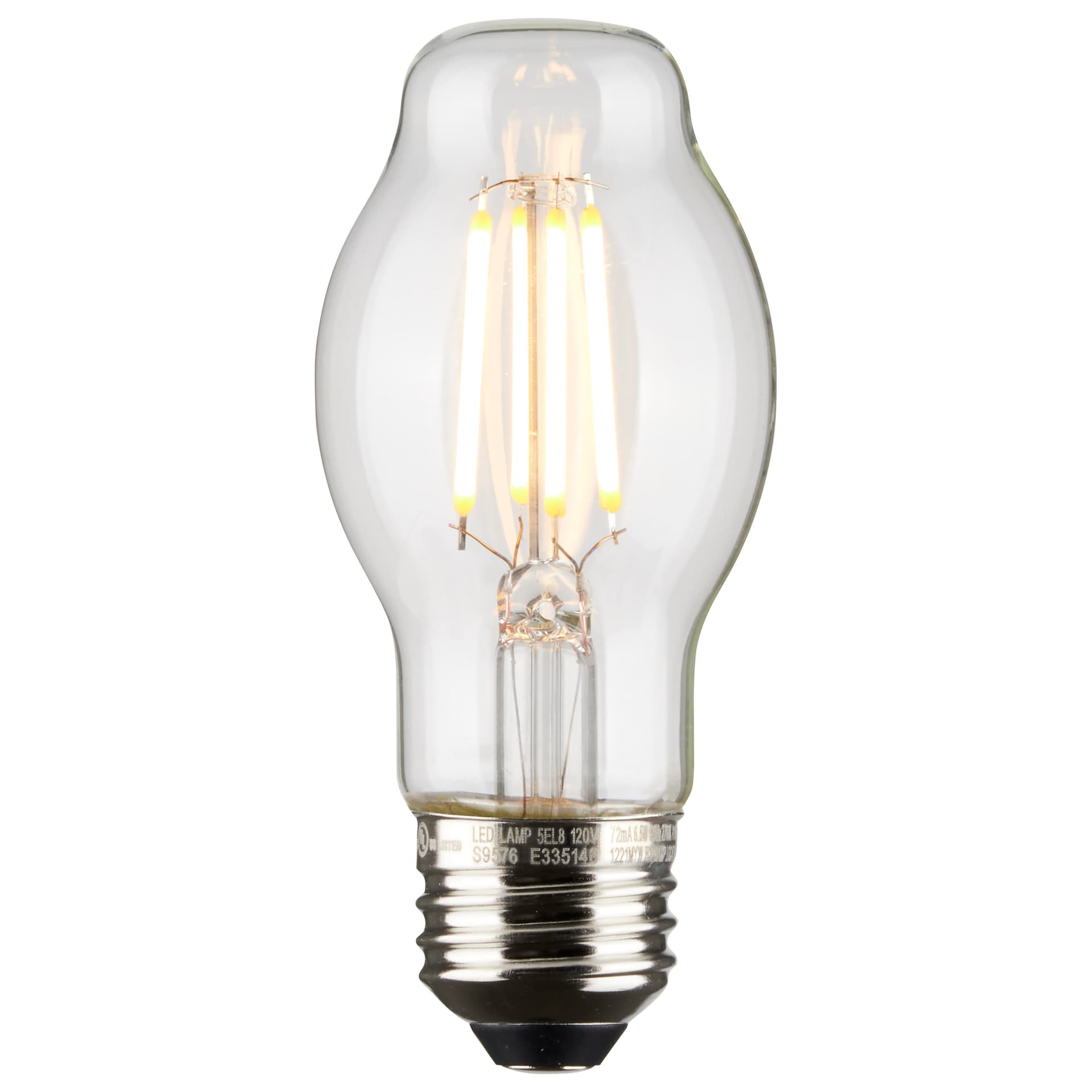 SATCO Satco S9575 LED Filament 4.5W BT15 Medium Base 120V