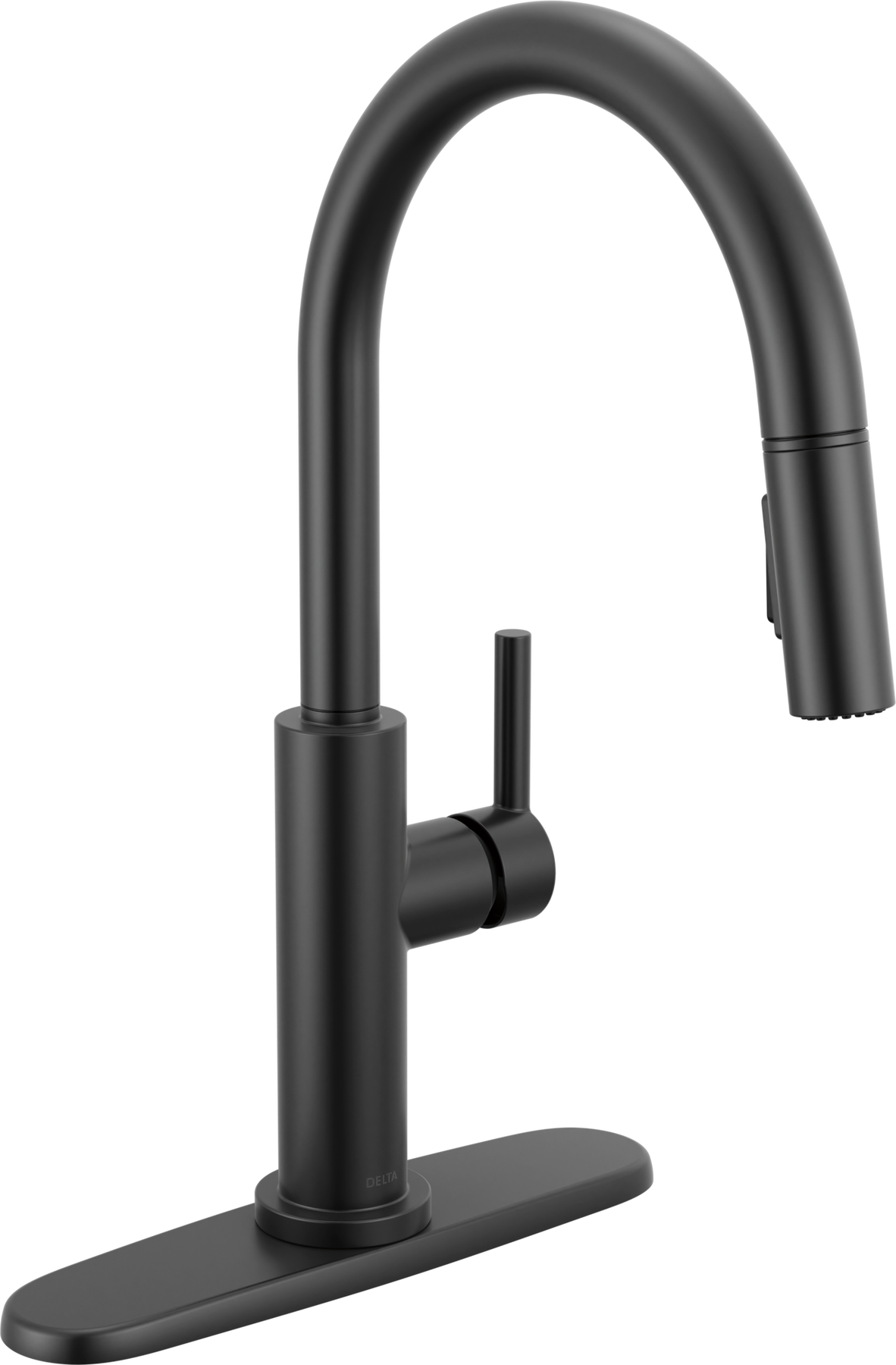 DELTA FAUCET Delta Faucet 19867LF-BL Nicoli Single Handle Pull-Down Kitchen Faucet