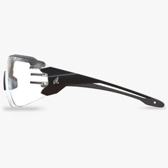 EDGE EYEWEAR Edge Eyewear TV121VS Taven Vapor Shield Black Frame / Clear Lens