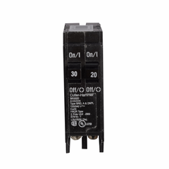 EATON Eaton BR3020 BR 1 Inch Duplex Circuit Breaker 20/30 A
