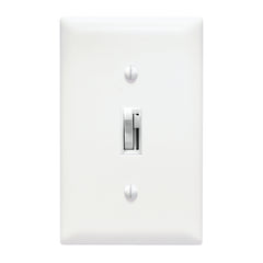 LEGRAND Pass & Seymour TSDL153PW Trademaster Toggle Slide LED Advanced Dimmer 150W