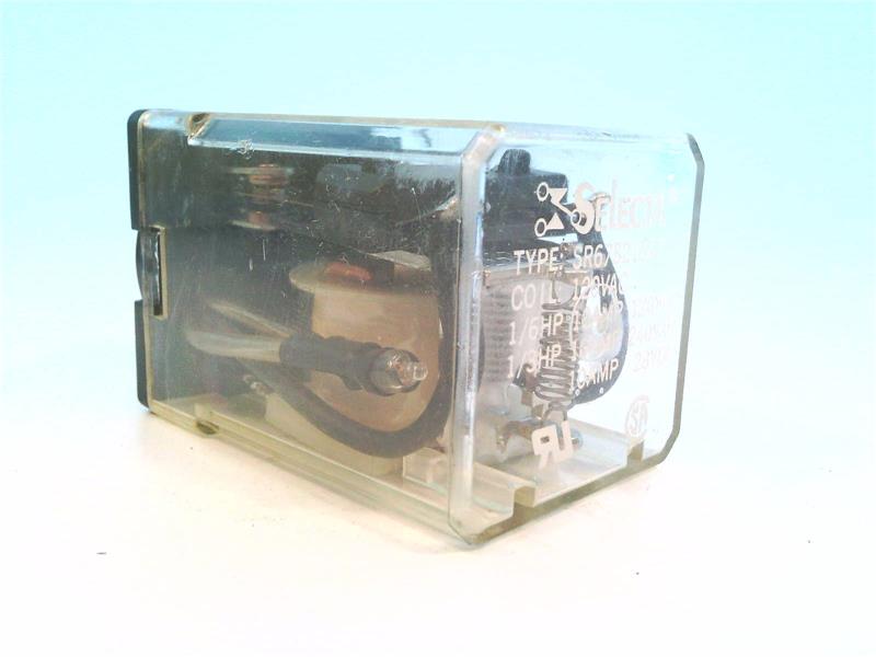 SELECTA Selecta SR67S215A7 General Purpose Relay 120 VAC 10 Amp