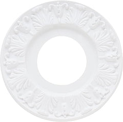 WESTINGHOUSE Westinghouse 77027 Victorian Molded Plastic Ceiling Medallion 10-Inch