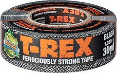 SHURTAPE Shurtape 242974 T-Rex® Super-Tough Black Duct Tape: 2 inches x 90 feet