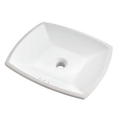 AMERICAN STANDARD American Standard 0545.000.020 Edgemere 18-1/2 inchesW Rectangular Undermount Bathroom Sink