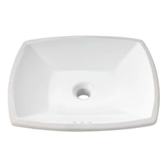 AMERICAN STANDARD American Standard 0545.000.020 Edgemere 18-1/2 inchesW Rectangular Undermount Bathroom Sink