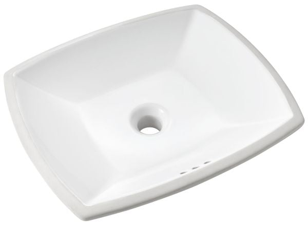 AMERICAN STANDARD American Standard 0545.000.020 Edgemere 18-1/2 inchesW Rectangular Undermount Bathroom Sink