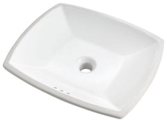 AMERICAN STANDARD American Standard 0545.000.020 Edgemere 18-1/2 inchesW Rectangular Undermount Bathroom Sink