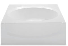 AQUATIC Aquatic 2760410R-WH Alana II 60 in. x 42 in. Soaker Alcove Bathtub with Right Drain