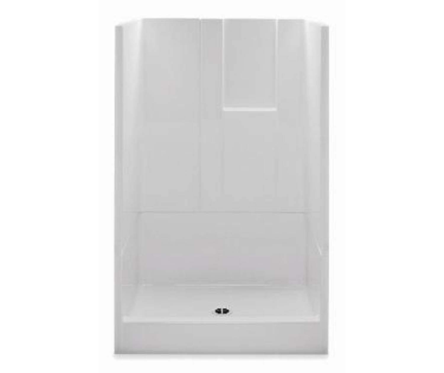 AQUATIC Aquatic 1483NTRI-WH Remodeline Sectionals Alcove Shower Unit 48 x 34 x 72-3/4 in