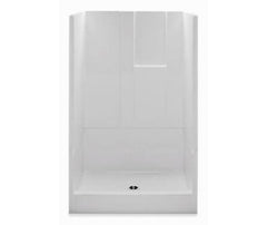 AQUATIC Aquatic 1483NTRI-WH Remodeline Sectionals Alcove Shower Unit 48 x 34 x 72-3/4 in