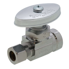 BRASSCRAFT Brasscraft OR10X-C Multi-Turn Straight Valve 3/8 inch x 3/8 inch